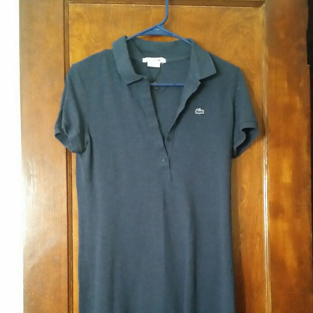 LACOSTE Polo mini dress
